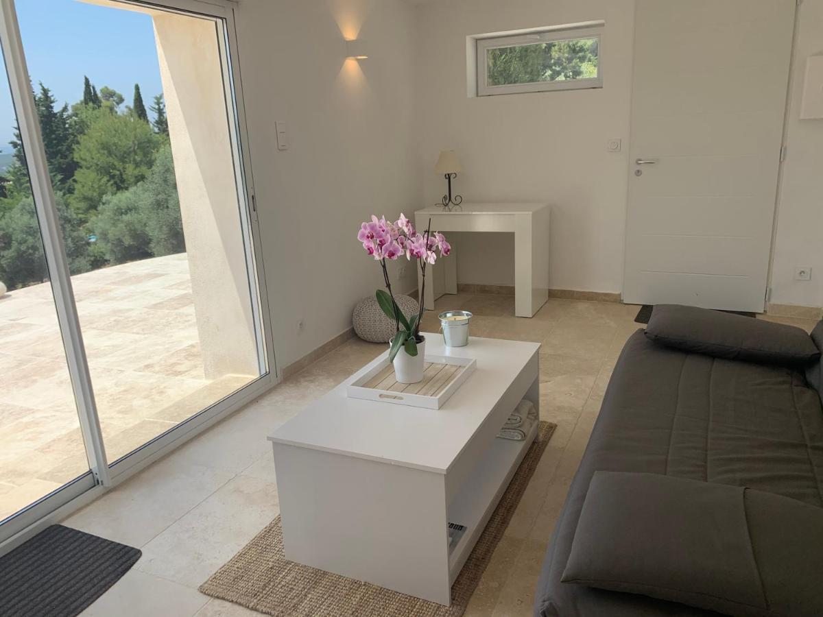 La Venturonne Appartement Neuf Rez De Jardin 45 M2 Vue Mer Et Vignes 10 Mn Des Plages Ле-Боссе Екстер'єр фото
